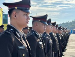 Polres Kotabaru Gelar Upacara Peringatan Hari Bhayangkara ke-79 dengan Khidmat