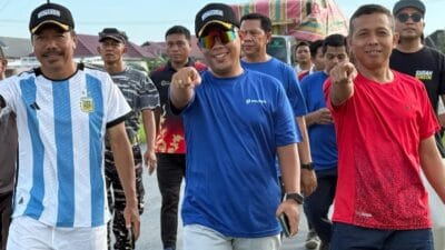 Pelindo Batulicin Gelar Jalan Sehat untuk Implementasi Program Pelindo FIT