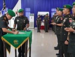 Dandim Kotabaru dan Dandim Hulu Sungai Tengah Resmi Berganti