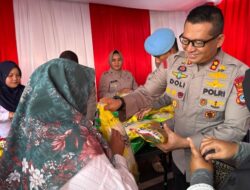 Kapolres Kotabaru Gelar Operasi Pasar Murah, Sediakan 800 Paket Beras dan Minyak Goreng Untuk Masyarakat