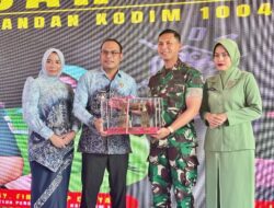Wabup Syairi Muhklis   Hadiri Pisah Sambut Dandim 1004