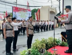 Polres Kotabaru Gelar Sertijab, Sumpah Jabatan, dan Purna Tugas Personelnya