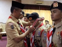 Sebanyak 225 Pramuka Kalsel Dilepas Ikuti World Muslim Scout Jamboree 2025 di Jakarta Timur