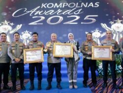 Polsek Sungai Loban Polres Tanah Bumbu Masuk 5 Besar Terbaik Nasional di Kompolnas Award 2025 di Jakarta