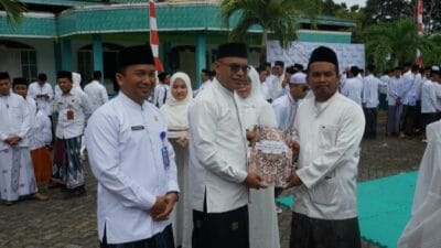 Mewakili Bupati Kotabaru, Syairil Mukhlis Hadiri Upacara Peringatan Hari Santri Nasional 2025