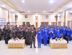 Kunjungan Dankodaeral XIII ke Lanal Kotabaru Disambut Meriah Prajurit dan Jalasenastri