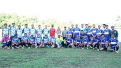 Kunjungan Studi Tiru KORPRI Balangan di Kotabaru Berakhir dengan Laga Sepak Bola Persahabatan