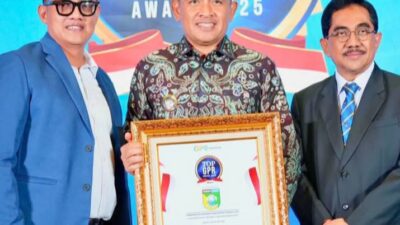 Bupati Rahmat Trianto Antar Tanah Laut Sabet Top Government Public Relations Award 2025 Tingkat Nasional