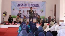 Kesbangpol Tanah Bumbu Menggelar Aksi Sinergitas Merah Putih Dalam Program “Go To School”