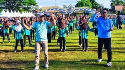 Stand UMKM dan Atraksi Seni Ramaikan Aksi Sinergitas Merah Putih di Teluk Kepayang