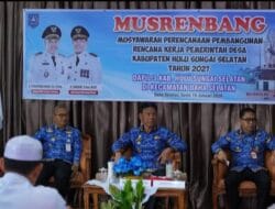 Musrenbang Kecamatan se-Daha, Wabup HSS Tekankan Pembangunan Berdampak Nyata
