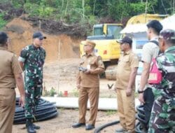 Bupati Kotabaru Tinjau Progres Pembangunan Yonif TP 884/Saijaan di Desa Selaru