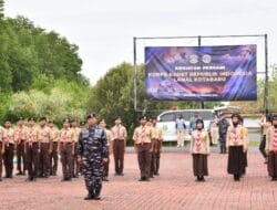 Lanal Kotabaru Gelar Pembukaan KKRI dan Persami, Tanamkan Bela Negara Sejak Dini