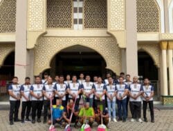Sambut Bulan Ramadan, Lapas Kotabaru Lakukan Kerja Bakti dan Salurkan Bantuan di Masjid At-Taubah