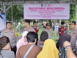 Polres Tanah Bumbu Gelar Gerakan Pangan Murah, Sediakan Sembako di Bawah Harga Pasar