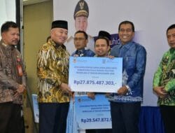 Bupati HSS Hadiri Penyaluran Dana Bagi Hasil Pajak Daerah se-Kalimantan Selatan