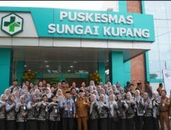 Tingkatkan Layanan Kesehatan, Lima Puskesmas di Desa Sungai Kupang di Resmikan Bupati Kotabaru
