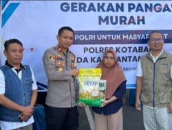 Polres Kotabaru Gelar Gerakan Pangan Murah untuk Masyarakat