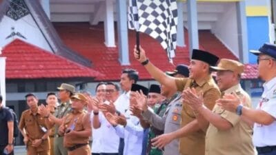 Bupati Tanah Laut Berangkatkan Layanan Mudik Gratis 2026