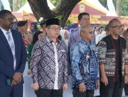 Bupati Kotabaru Penandatanganan Prasasti Dermaga Pasar Terapung di TMII Jakarta