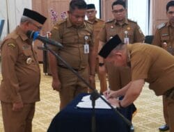 Bupati Muhammad Rusli Lantik 19 Pejabat, Tekankan Profesionalisme dan Pelayan Publik