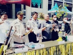 Kejaksaan Negeri Kotabaru Musnahkan Barang Rampasan, Sinergi Aparat Tegaskan Komitmen Berantas Narkotika