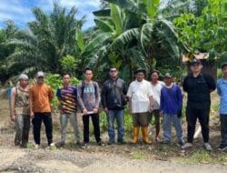Amankan Aset Umat: Kantah Kotabaru Turun Langsung Ukur Tanah Wakaf Di Sungai Pinang