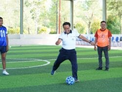 Lanal Kotabaru Gelar Friendly Futsal Bersama Insan Pers, Perkuat Sinergi Dan Kebersamaan