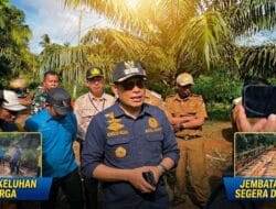 Jawab Keluhan Warga, Pemkab Kotabaru Kerahkan Gerak Cepat: Jembatan Pamukan Selatan Dibangun Bulan Ini, Infrastruktur Kritis Jadi Prioritas