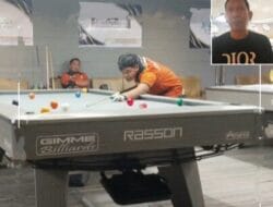 Turnamen Billiar Piala Pobsi Tanah Bumbu Resmi Ditutup, Diikuti 64 Peserta