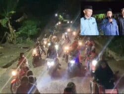Takbir Keliling Perdana Meriahkan Malam Idul Adha di Desa Pematang Ulin