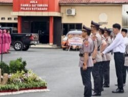 Rotasi Enam Pejabat di Polres Kotabaru, Kapolres Tekankan Pelayanan Publik dan Profesionalisme
