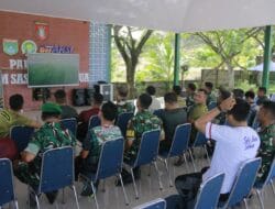 Kodim 1022/ Tanah Bumbu Gelar Nobar Piala Dunia 2026, Pererat Kebersamaan TNI dan Masyarakat