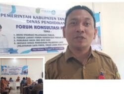 Disdik Tanah Bumbu Gelar Forum Konsultasi Publik Untuk Tampung Aspirasi dan Evaluasi Pelayanan Pendidikan