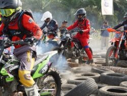 450 Rider Ramaikan Trabas Explore Pulau Laut Barat 2026, Jadi Ajang Promosi Wisata Dan Kebersamaan