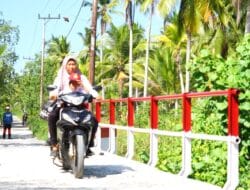Jembatan Garuda di Wilayah Kusan Hilir Rampung Seratus Persen, Warga Sambut Akses Baru Yang Lebih Aman