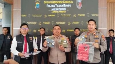 Kapolres Tanah Bumbu Rilis Kasus Penipuan Investasi Batu Bara, Korban Rugi Rp21,7 Miliar