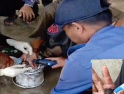 Permintaan Kepala Desa Pematang Ulin Direspon Cepat, Damkar Lepaskan Cincin di Jari Telunjuk ODGJ Yang Bengkak