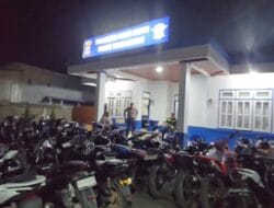 89 Kendaraan Terjaring Razia, Satlantas Polres Tanah Bumbu Tegas Berantas Balap Liar dah Knalpot Brong