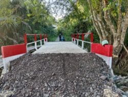 Kodim 1022/ Tanah Bumbu Tuntaskan Pembangunan Jembatan Garuda II, Perkuat Konektivitas Desa Tanete