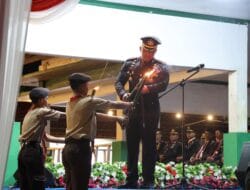Semarak Pawai Obor dan Taptu Warnai Malam Kemerdekaan RI di Tanah Bumbu