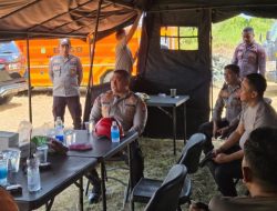 Hadapi Kemarau Panjang, Kapolres Tanah Bumbu Siagakan Personil dan Peralatan Karhutla