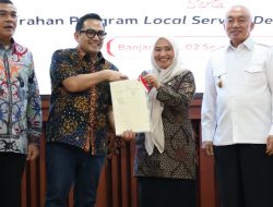 Pemerintah Kabupaten Tanah Bumbu Terima Sertipikat Aset BMD