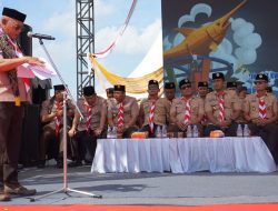 Siring Laut Kotabaru Jadi Lokasi Peringatan Hari Pramuka ke-65 Tingkat Kalsel