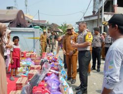 16 Rumah Terbakar di Kampung Baru, Kapolres Tanah Bumbu Pastikan Kebutuhan Warga