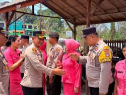 Kapolres Kotabaru Minta Polsek Pulau Laut Tengah Jadi Rumah Aspirasi dan Solusi bagi Masyarakat