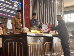 Pemkab dan DPRD Kotabaru Perkuat Regulasi Daerah melalui Persetujuan Dua Raperda